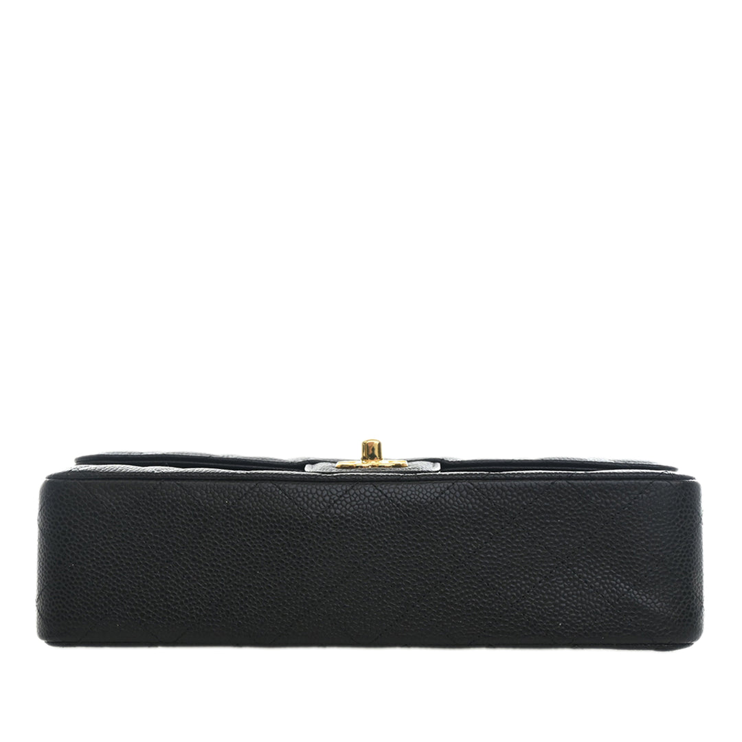 Chanel Medium Classic Caviar Double rabat