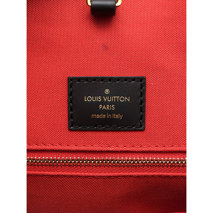 Louis Vuitton Giant OnTheGo GM Monogram Reverse Marron – vue 5 – GABY PARIS