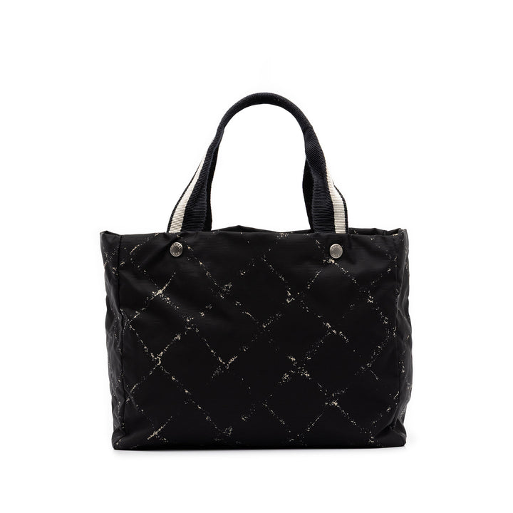 Chanel Old Travel Line Cabas Noir