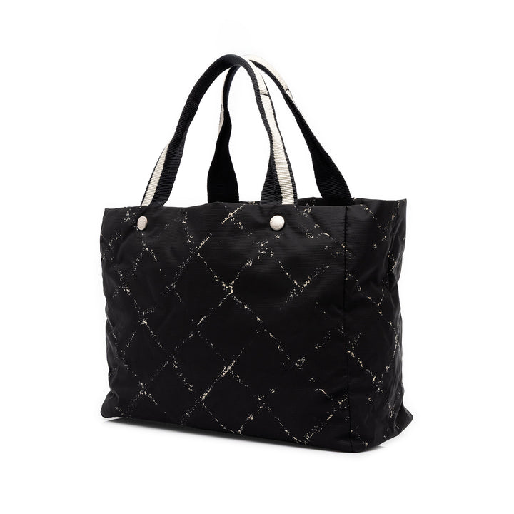 Chanel Old Travel Line Cabas Noir