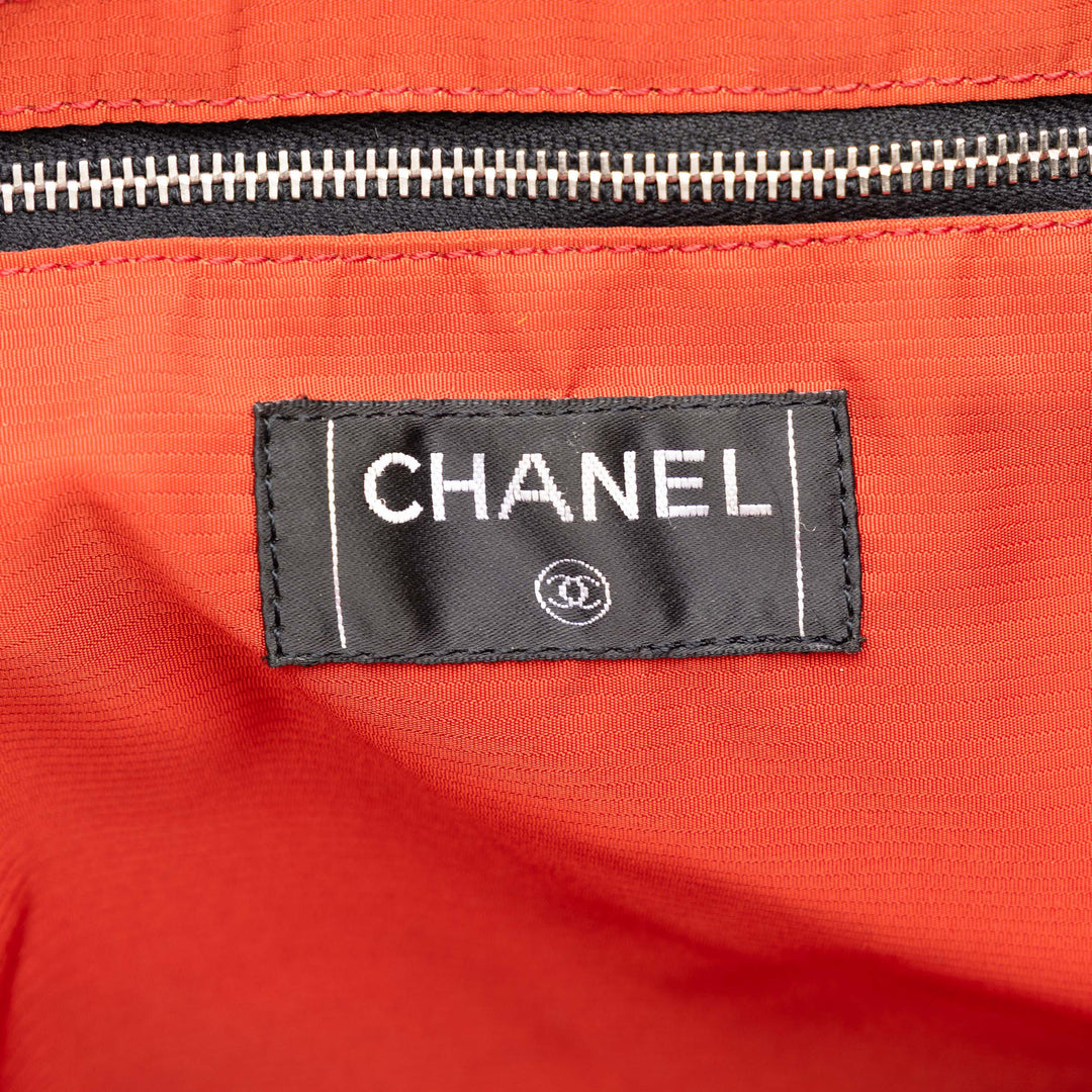 Chanel Old Travel Line Cabas Noir