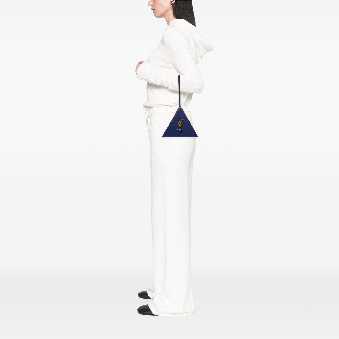 Saint Laurent Small Cuir Pyramid Boîte Sac