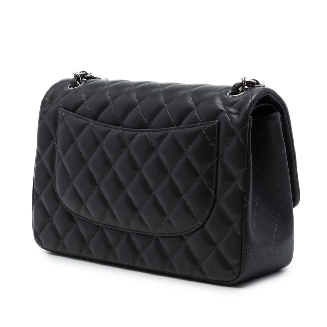 Chanel Jumbo Classic Cuir d'agneau Double rabat