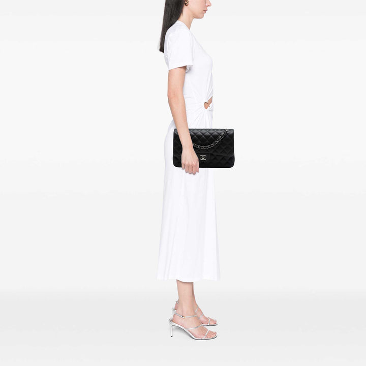 Chanel Jumbo Classic Cuir d'agneau Double rabat