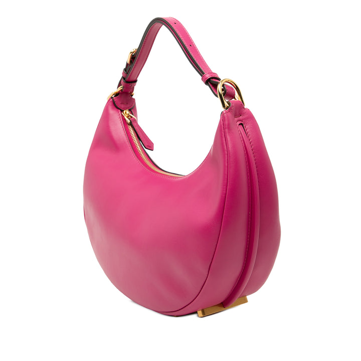 Fendi Sac porté épaule Fendigraphy Hobo Petit Rose – vue 2 – GABY PARIS