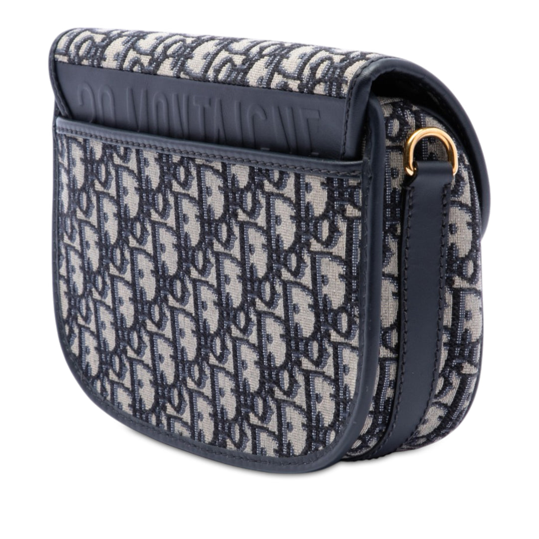 Bobby Sac Moyen Oblique Bleu