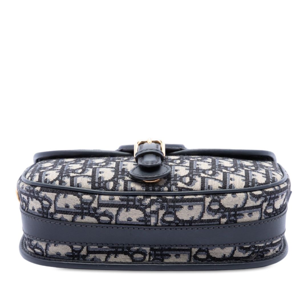Bobby Sac Moyen Oblique Bleu