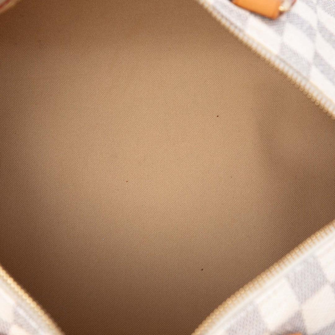 Louis Vuitton Speedy 30 Damier Azur Blanc – vue 4 – GABY PARIS