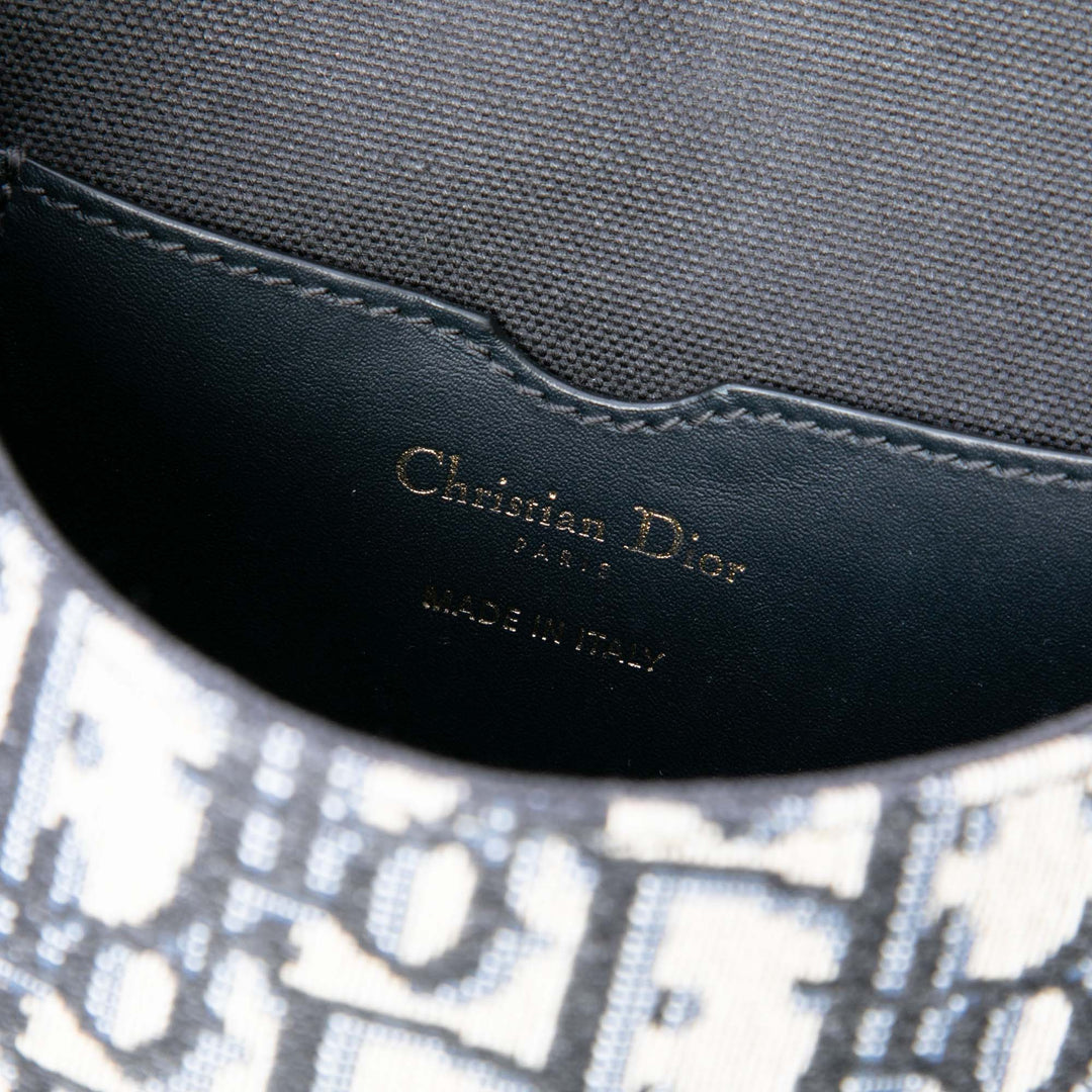 Dior Medium Oblique Toile Bobby Sac porté croisé