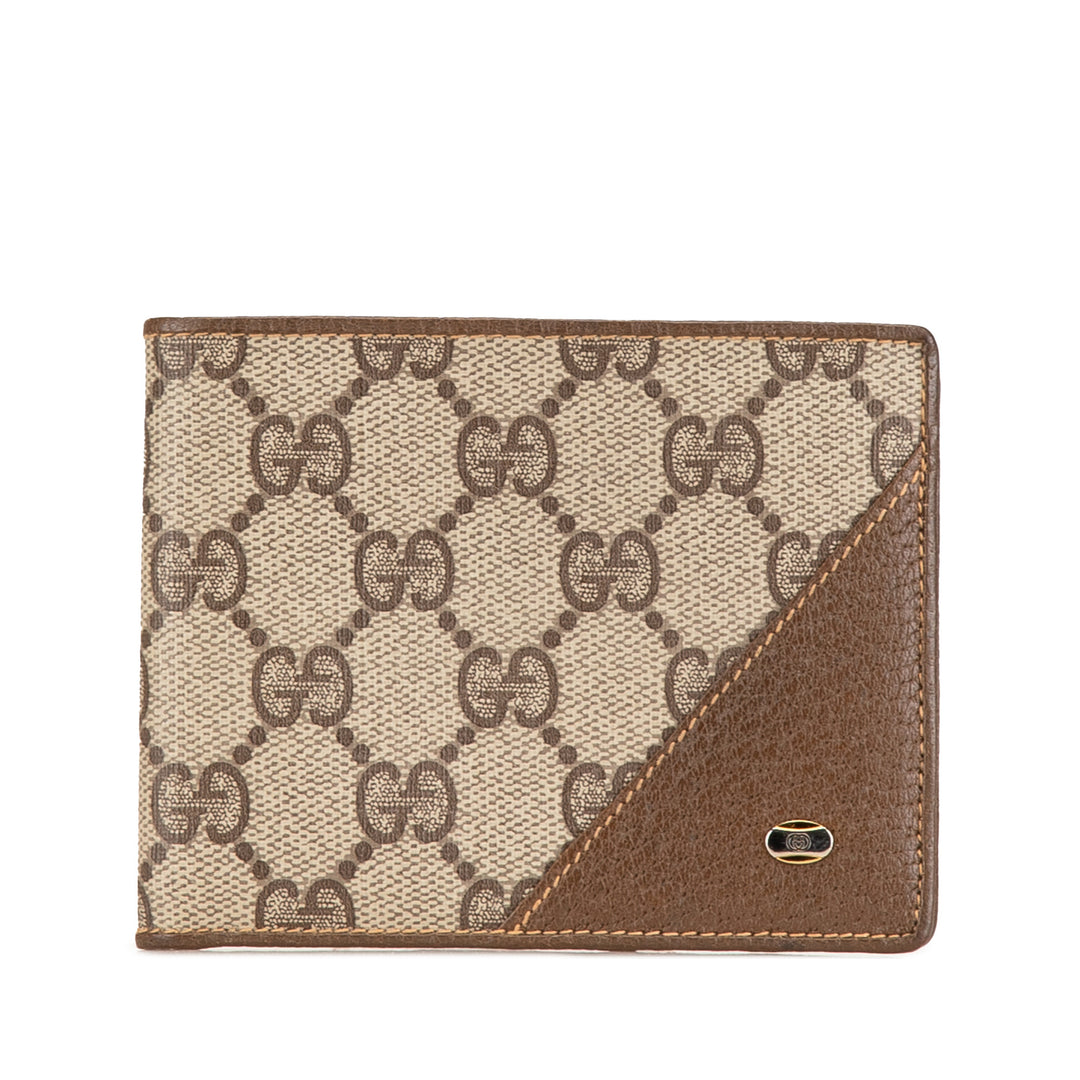 GG Supreme Small Wallet Brown - Gaby Paris