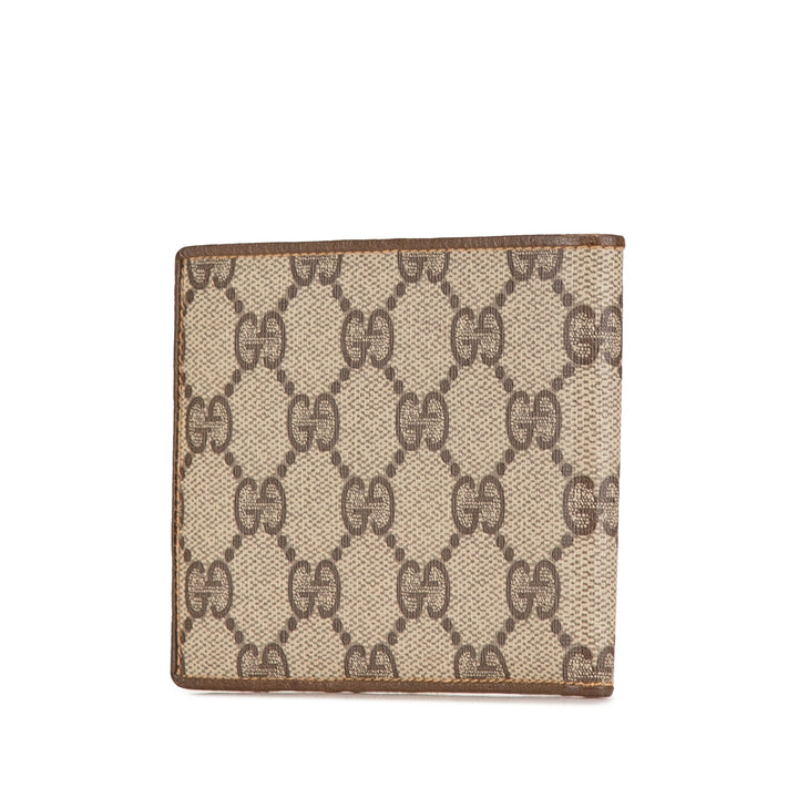 GG Supreme Small Wallet Brown - Gaby Paris