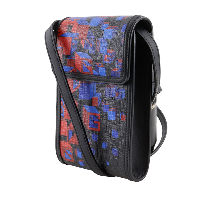 Carré G Space Étui téléphone Toile enduite Noir