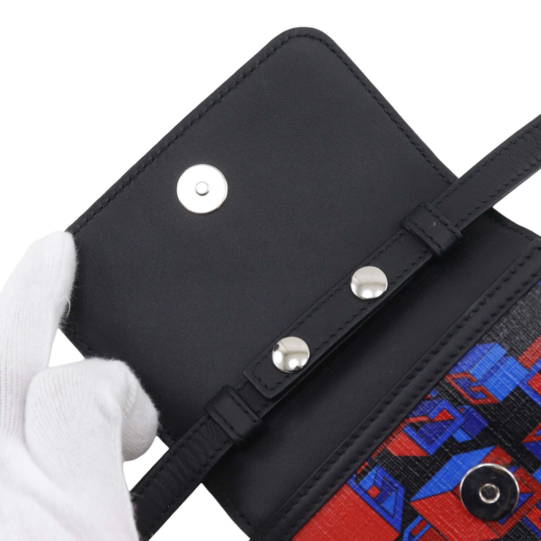 Carré G Space Étui téléphone Toile enduite Noir