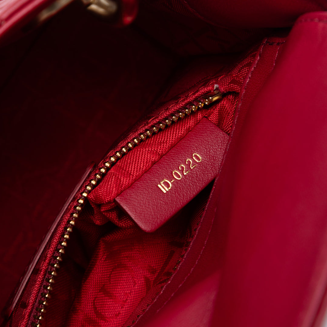 Dior Mini Cuir d’agneau Cannage Lady Dior