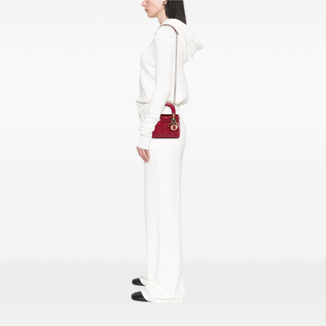 Dior Mini Cuir d’agneau Cannage Lady Dior