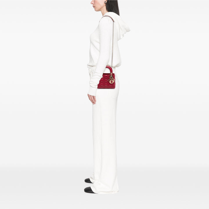 Dior Mini Cuir d’agneau Cannage Lady Dior