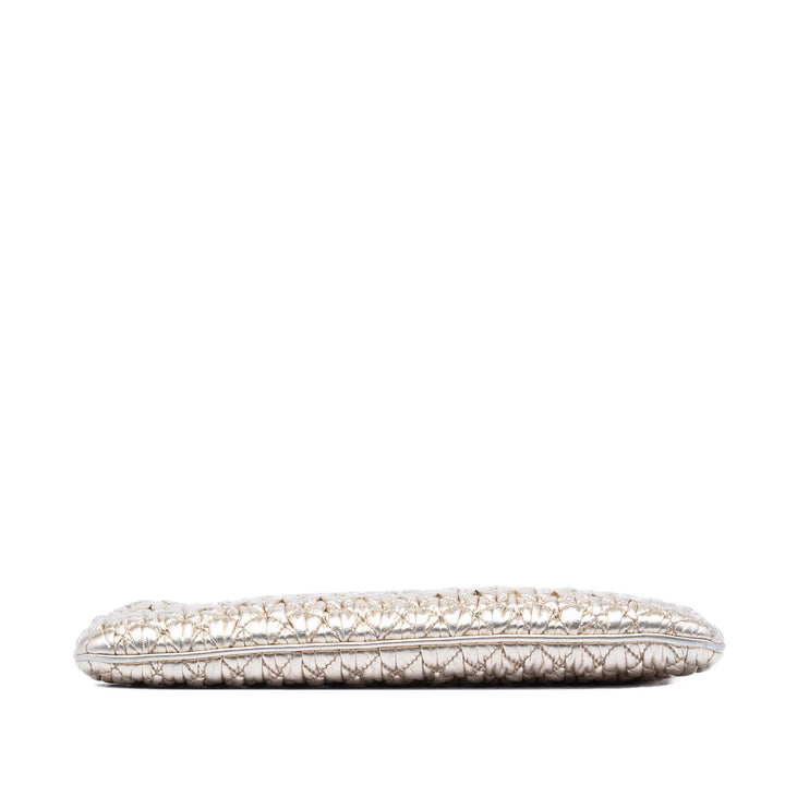 Miu Miu Matelasse Nappa Frame Cristal Chain Sac bandoulière