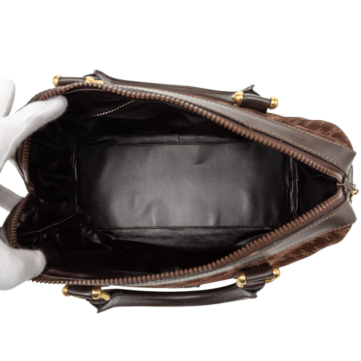 Celine Macadam Daim Boston Sac