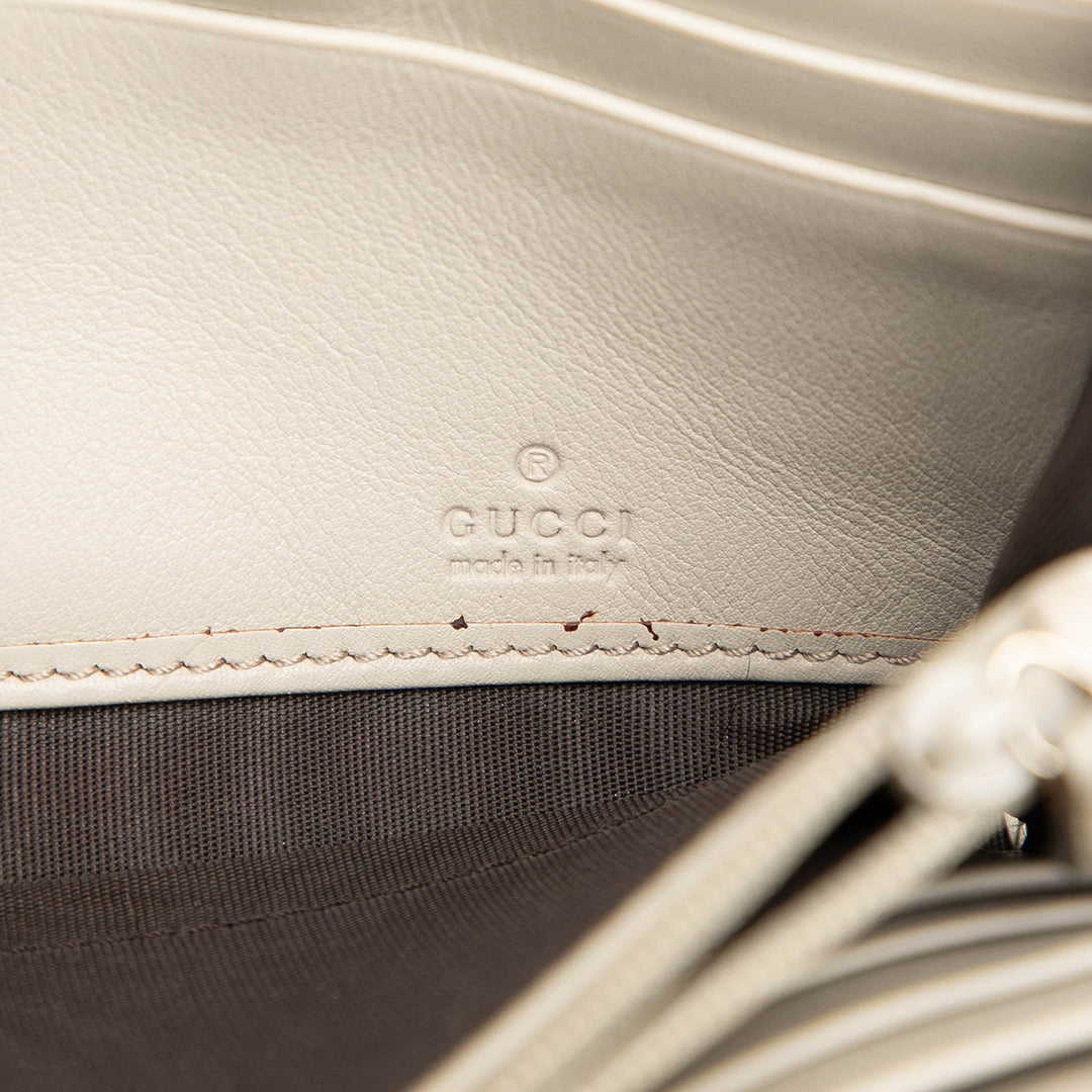 Gucci Microguccissima Nice Portefeuille long