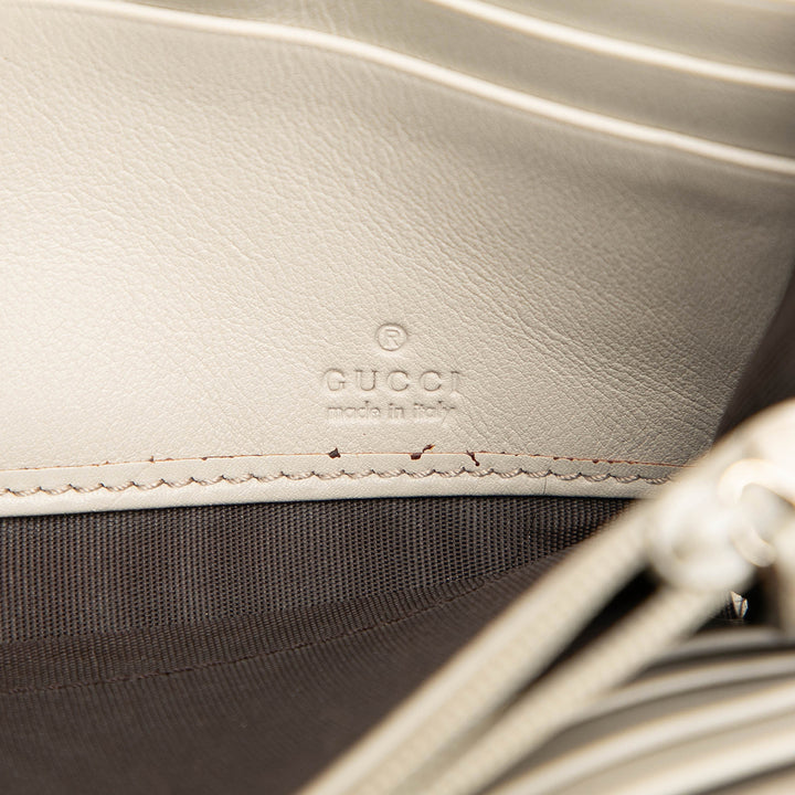Gucci Microguccissima Nice Portefeuille long