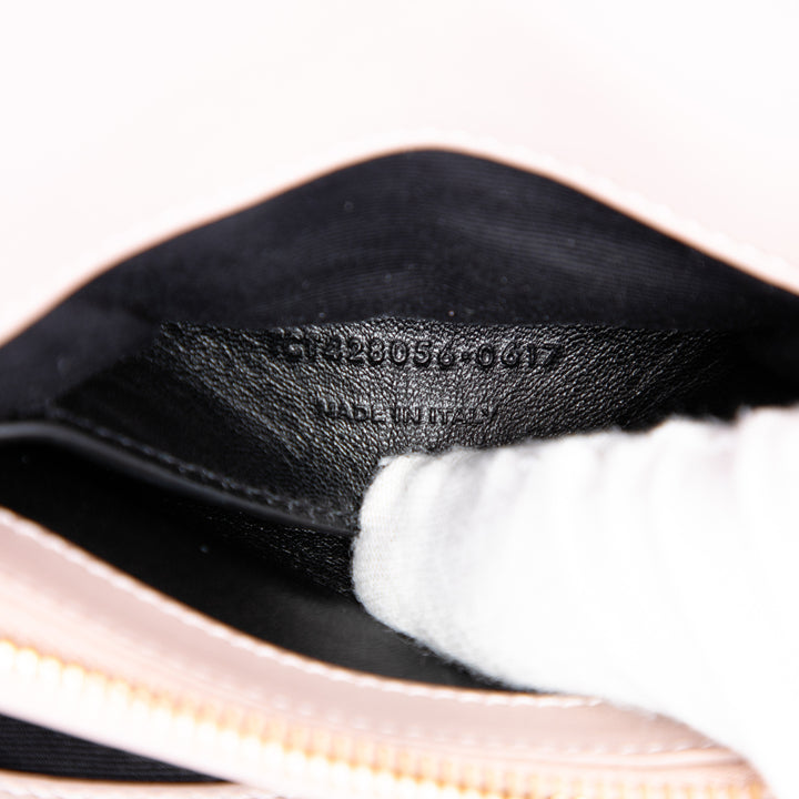 Saint Laurent Medium Cuir de veau et Daim Chevron Monogram College Sac