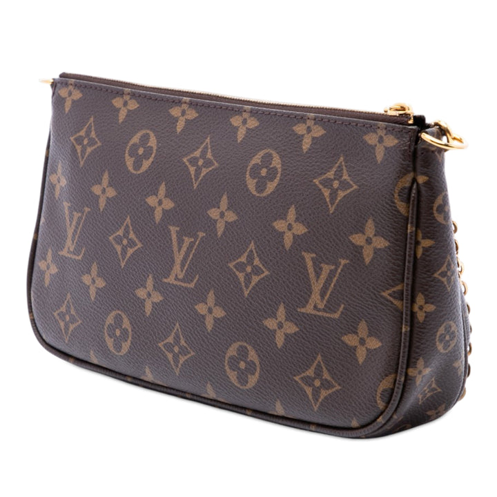 Louis Vuitton Pochette Multi Accessoires Monogram Marron – vue 2 – GABY PARIS