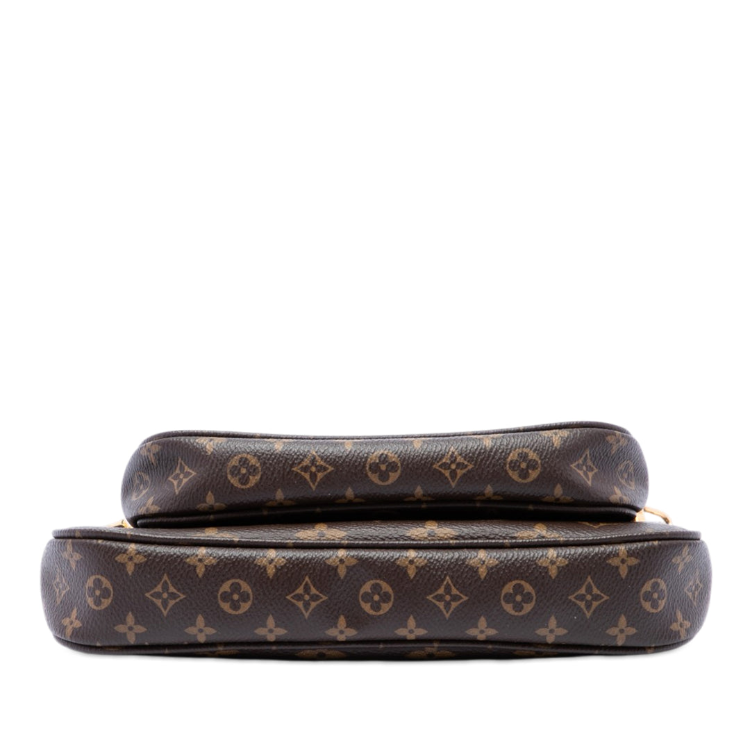 Louis Vuitton Pochette Multi Accessoires Monogram Marron – vue 3 – GABY PARIS