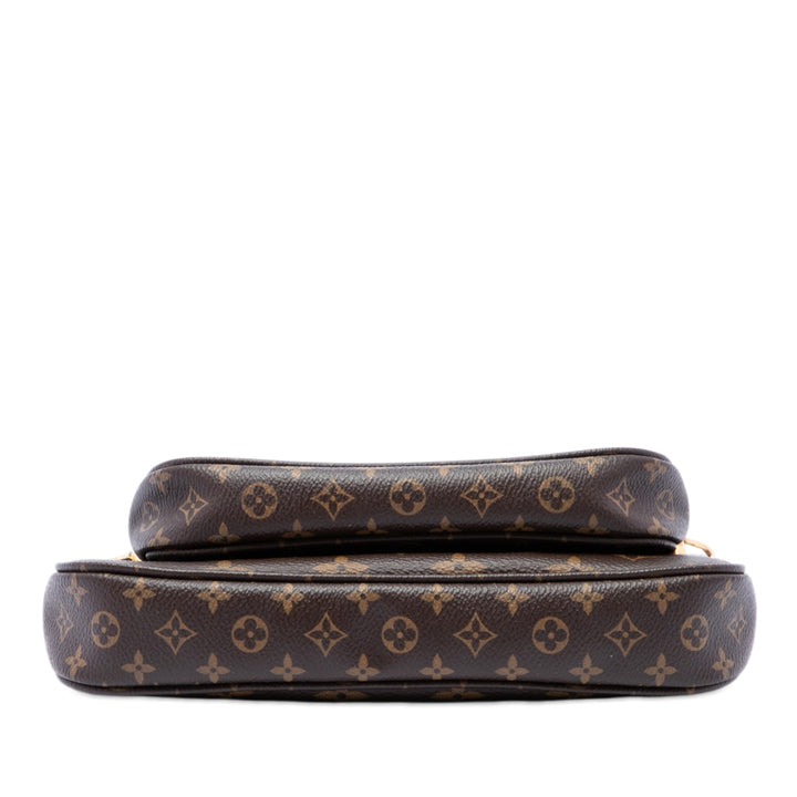 Louis Vuitton Pochette Multi Accessoires Monogram Marron – vue 3 – GABY PARIS