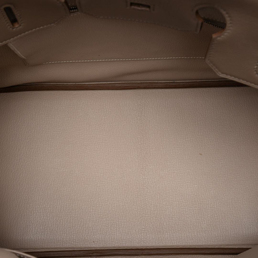 Hermès Tricolor Clemence et Swift Birkin Cascade Retourne 35