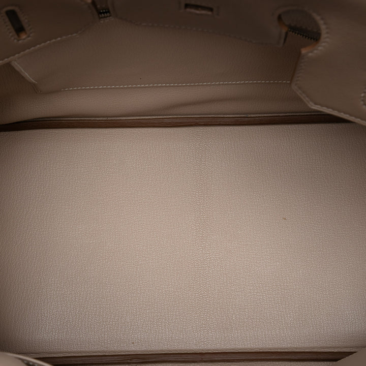 Hermès Tricolor Clemence et Swift Birkin Cascade Retourne 35