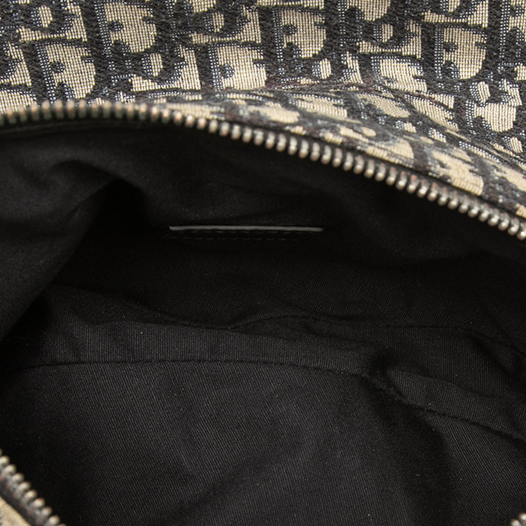 Dior Oblique Toile Saddle Sac porté croisé
