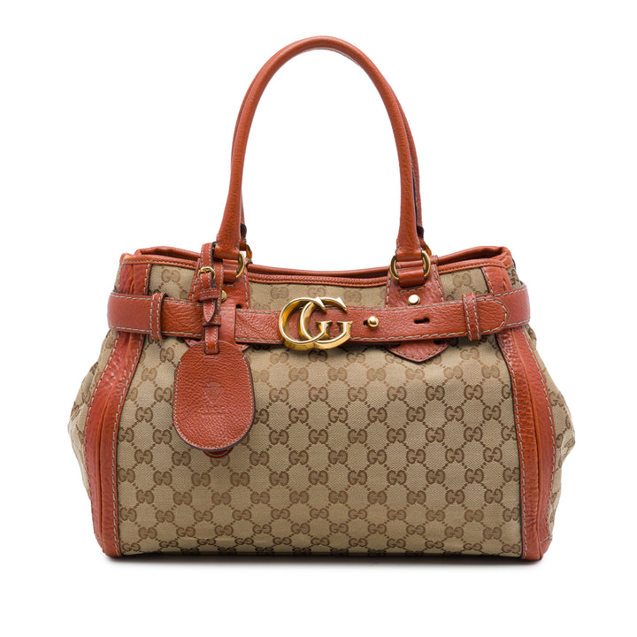 Gucci GG Running Cabas Beige – vue principale – GABY PARIS