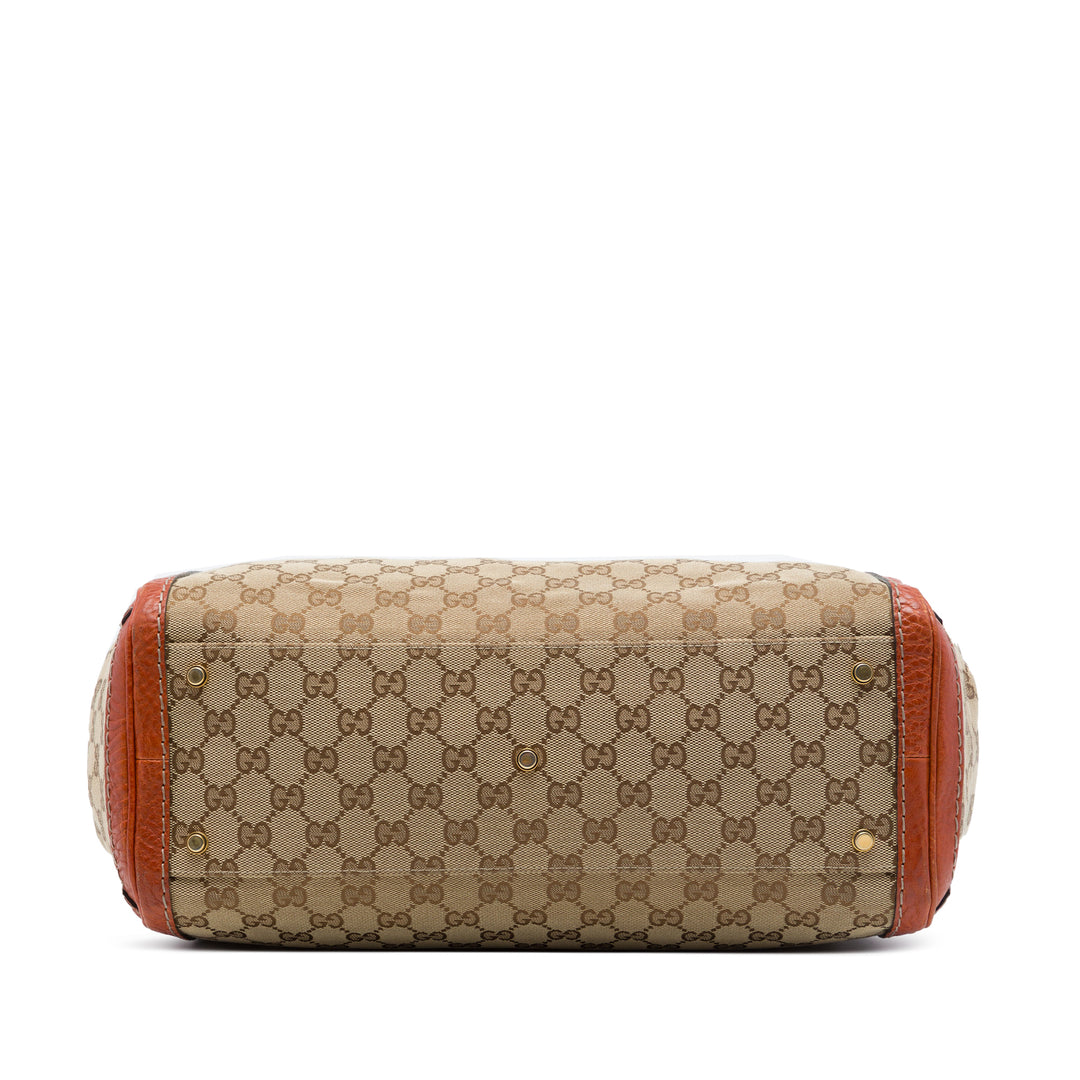 Gucci GG Running Cabas Beige – vue 3 – GABY PARIS