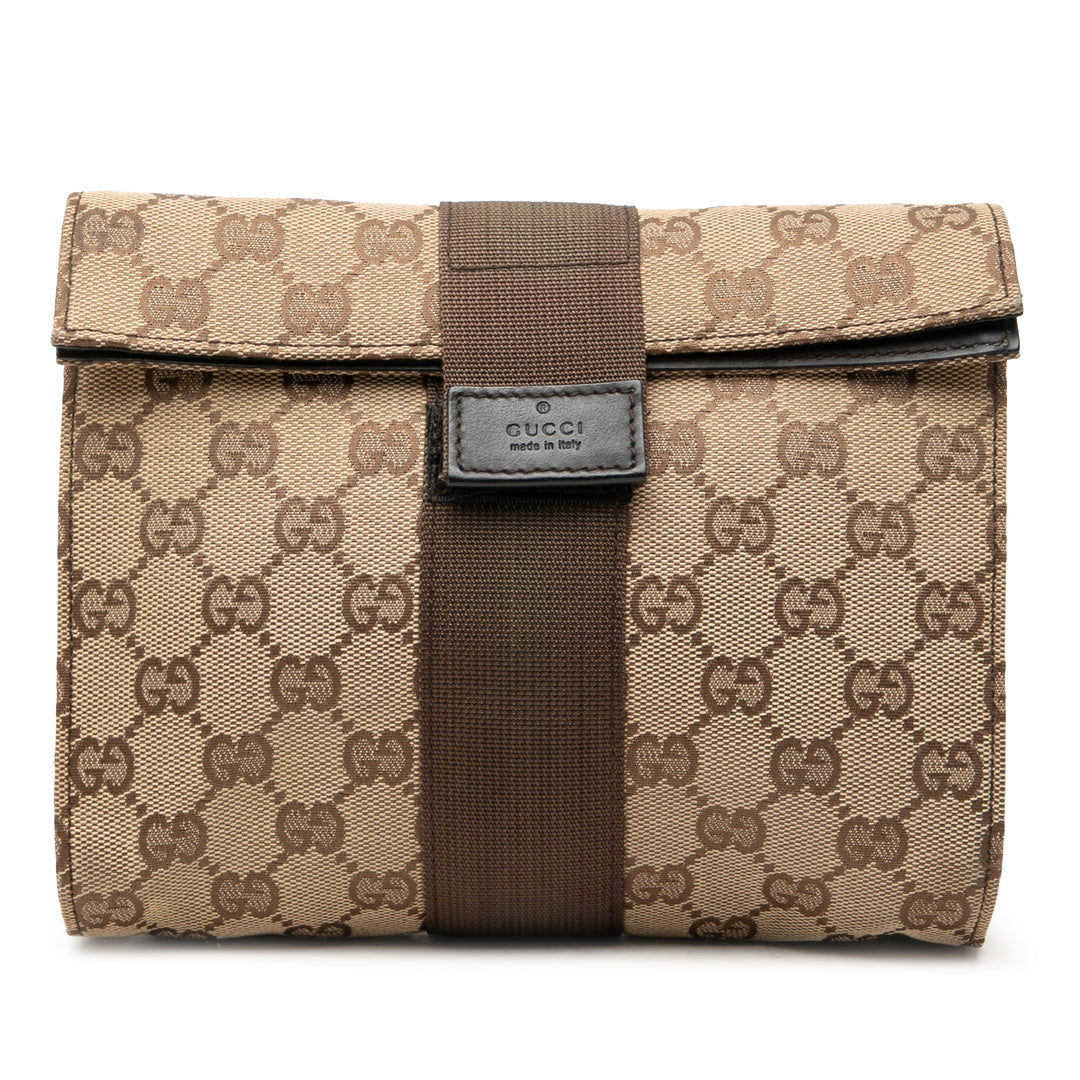 Gucci Pochette GG Beige – vue principale – GABY PARIS