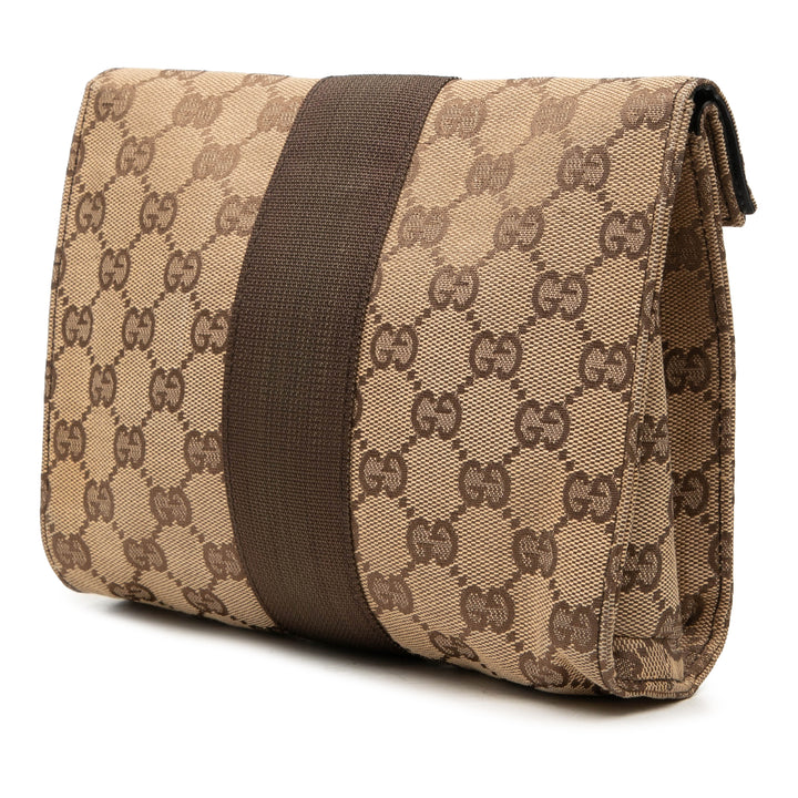 Gucci Pochette GG Beige – vue 2 – GABY PARIS