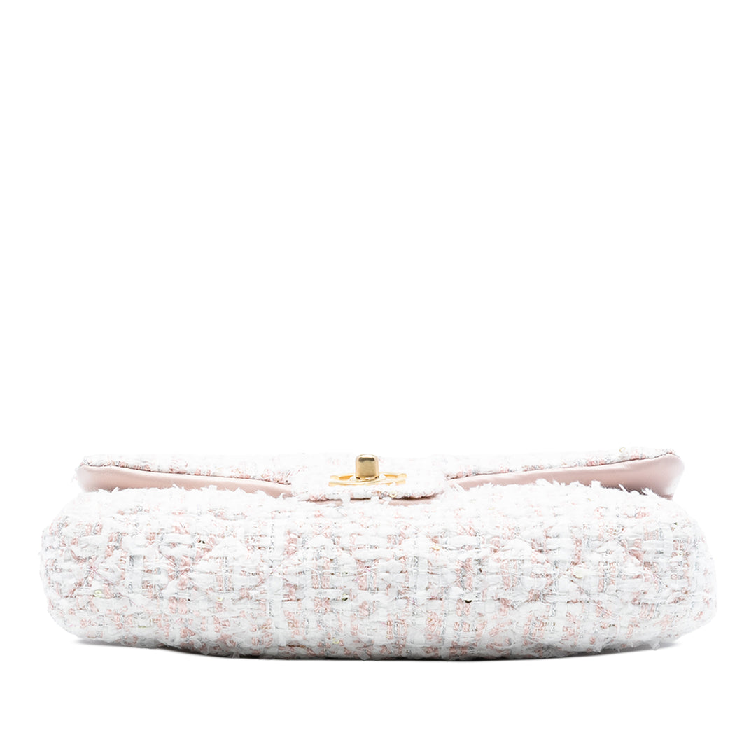 Chanel Medium Classic Tweed Simple rabat