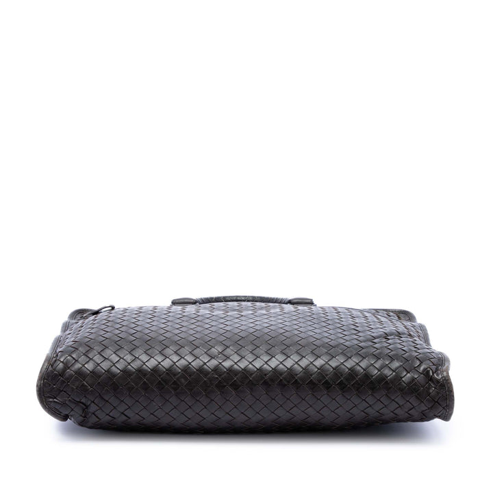 Intrecciato Business Sac nappa Marron