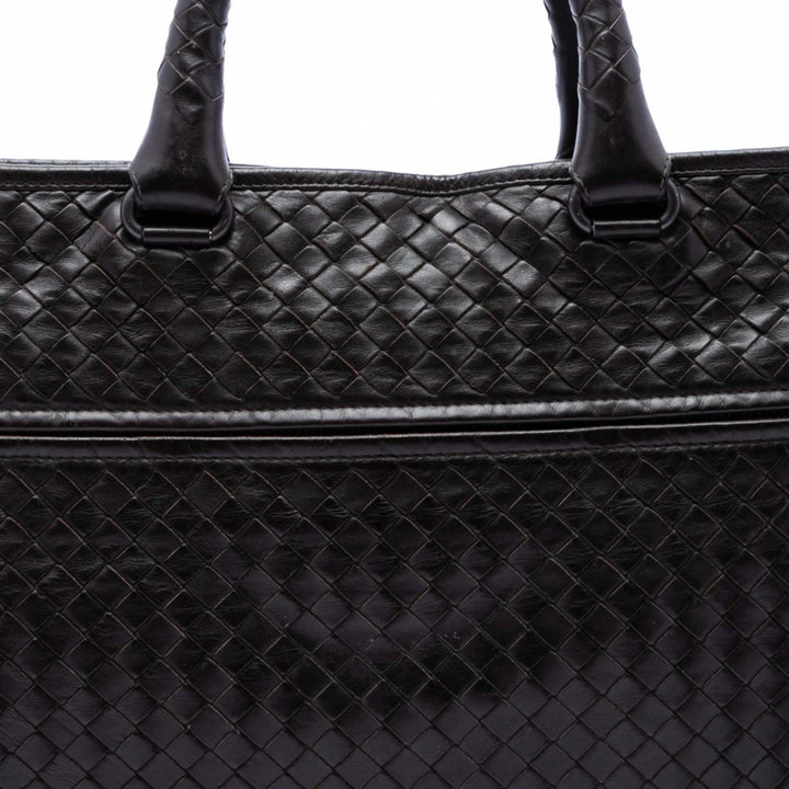 Intrecciato Business Sac nappa Marron