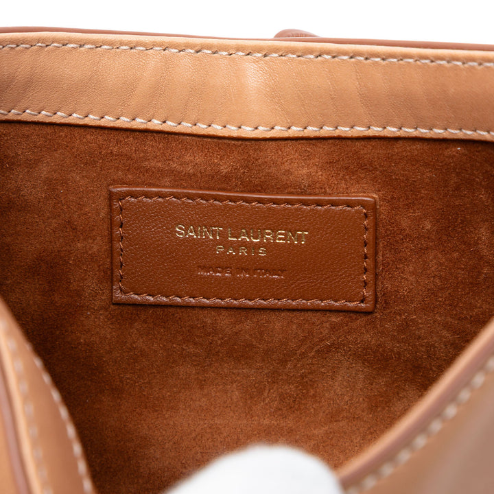 Saint Laurent Mini Smooth Cuir de veau Le 5 a 7