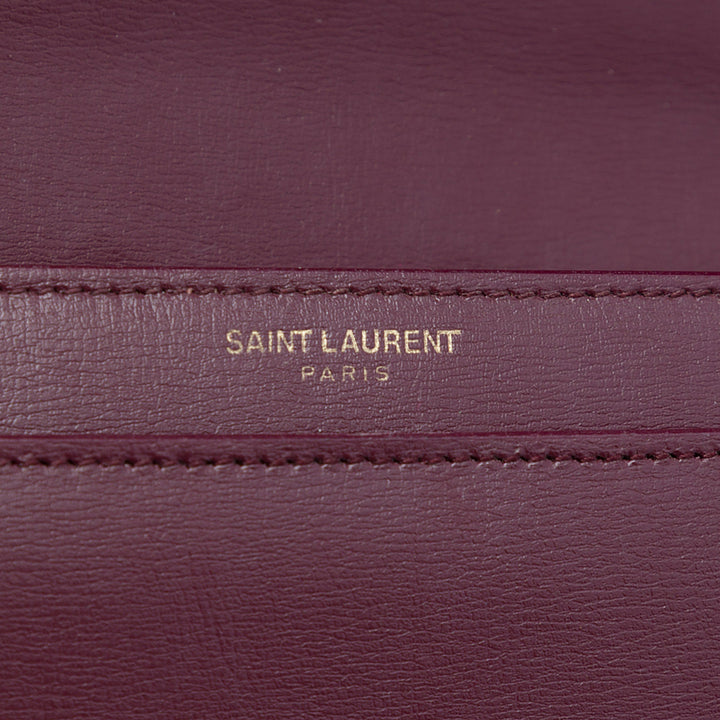 Sunset Sac Moyen Cuir de veau Rouge