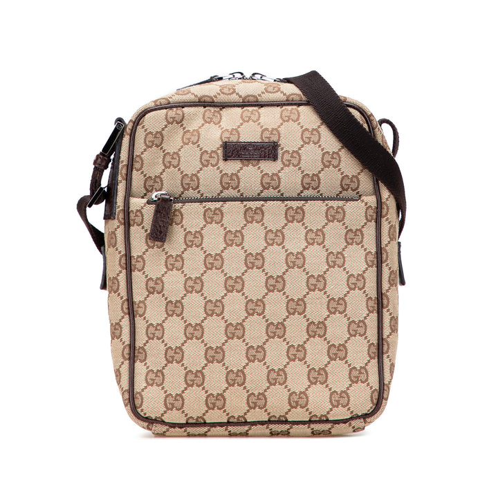Gucci GG Toile Sac porté croisé
