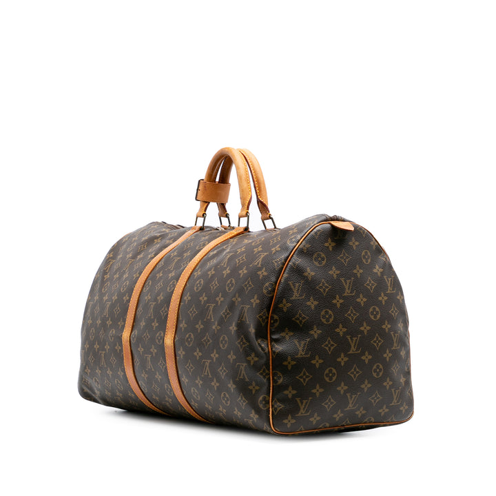 Monogram Keepall 55 Brown - Gaby Paris