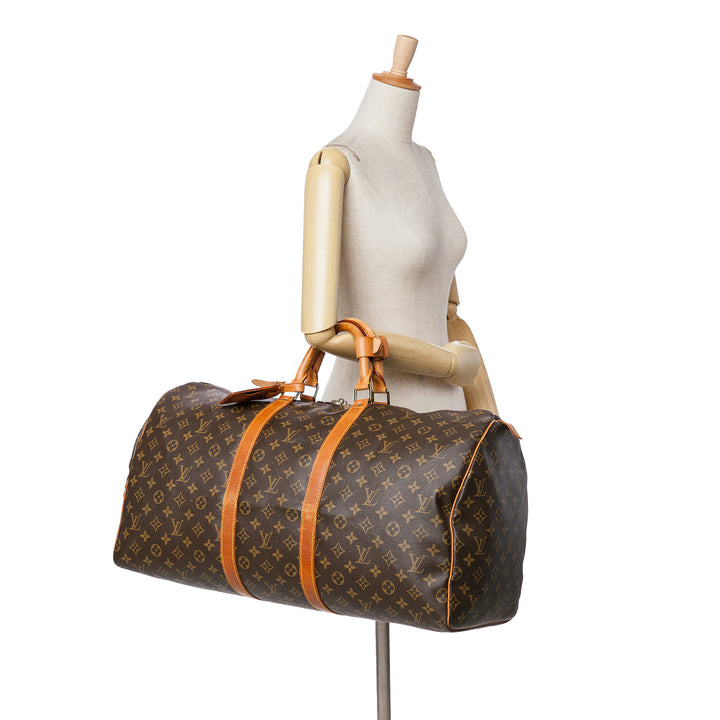 Monogram Keepall 55 Brown - Gaby Paris