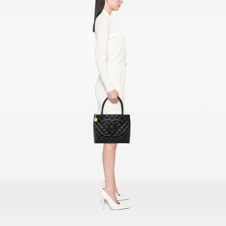 Chanel Caviar Medallion Cabas