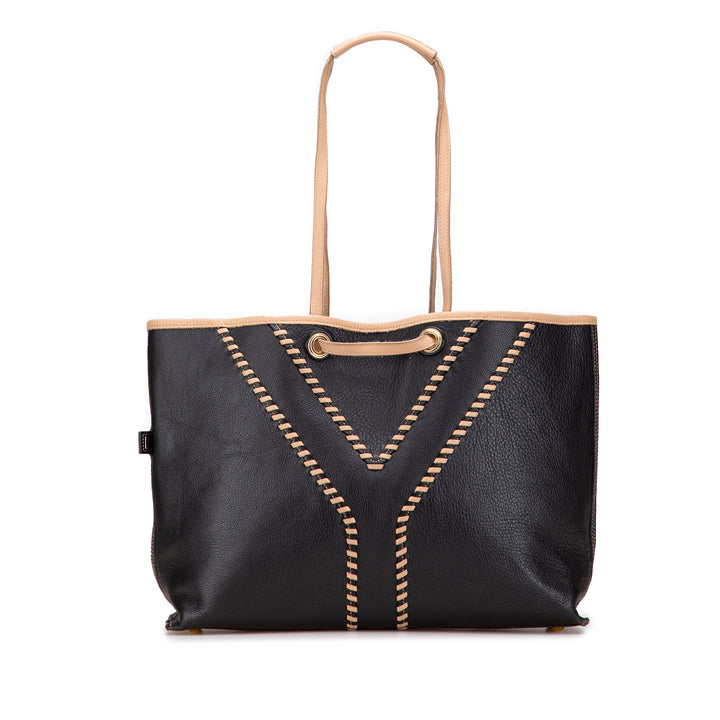 Saint Laurent Cuir Reversible Neo Double Cabas