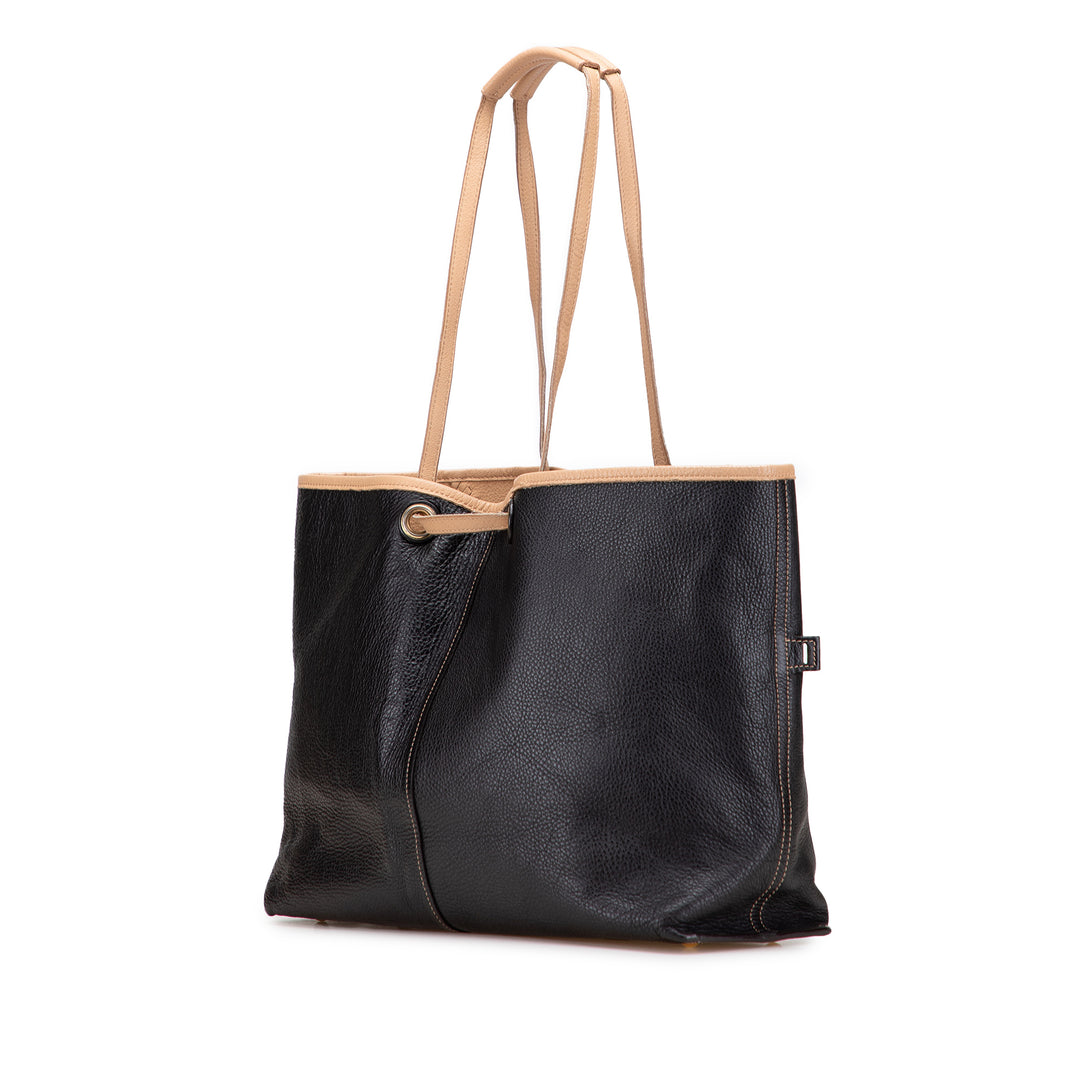 Saint Laurent Cuir Reversible Neo Double Cabas