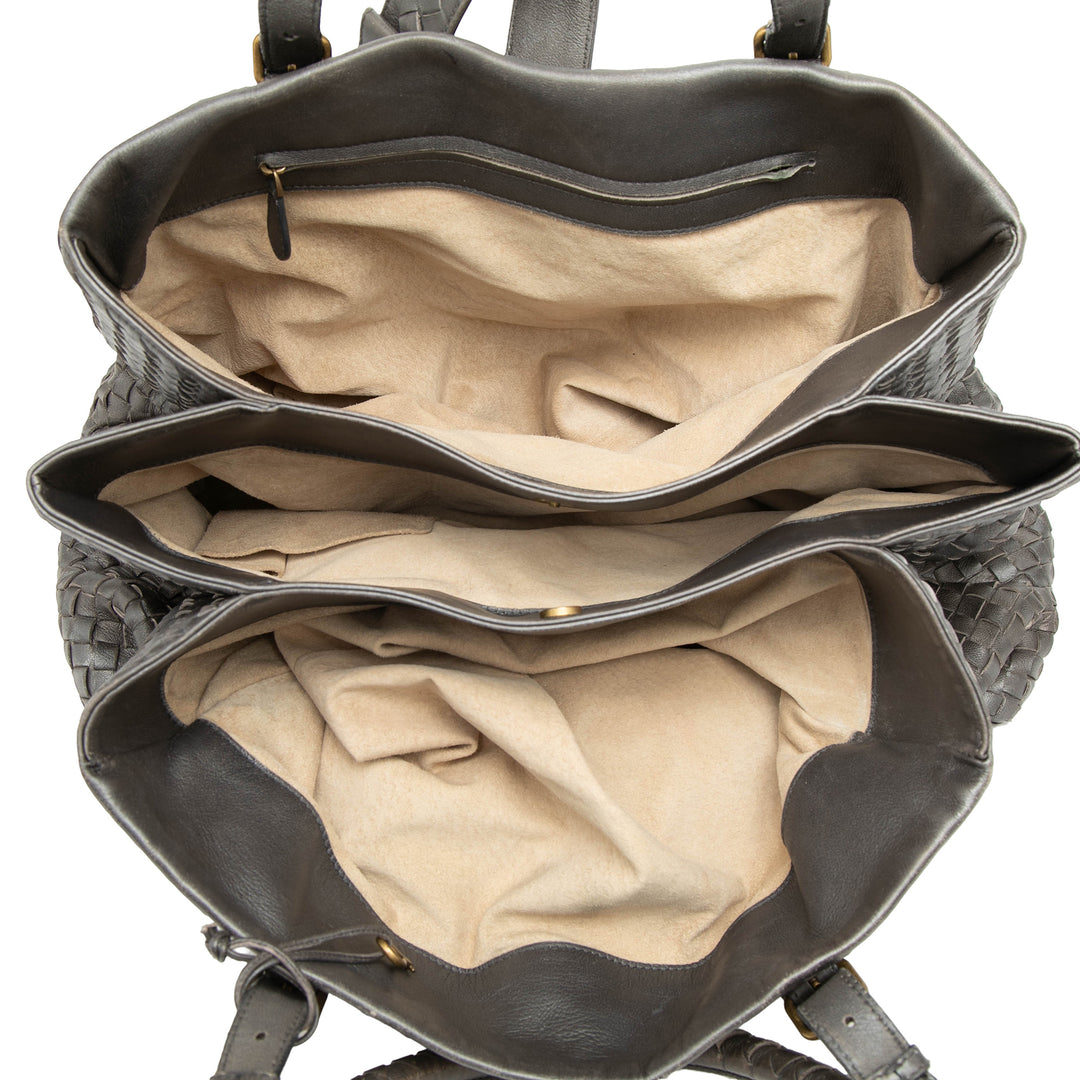 Bottega Veneta Medium Nappa Intrecciato Roma Cabas