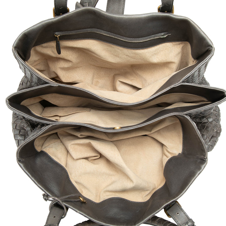 Bottega Veneta Medium Nappa Intrecciato Roma Cabas