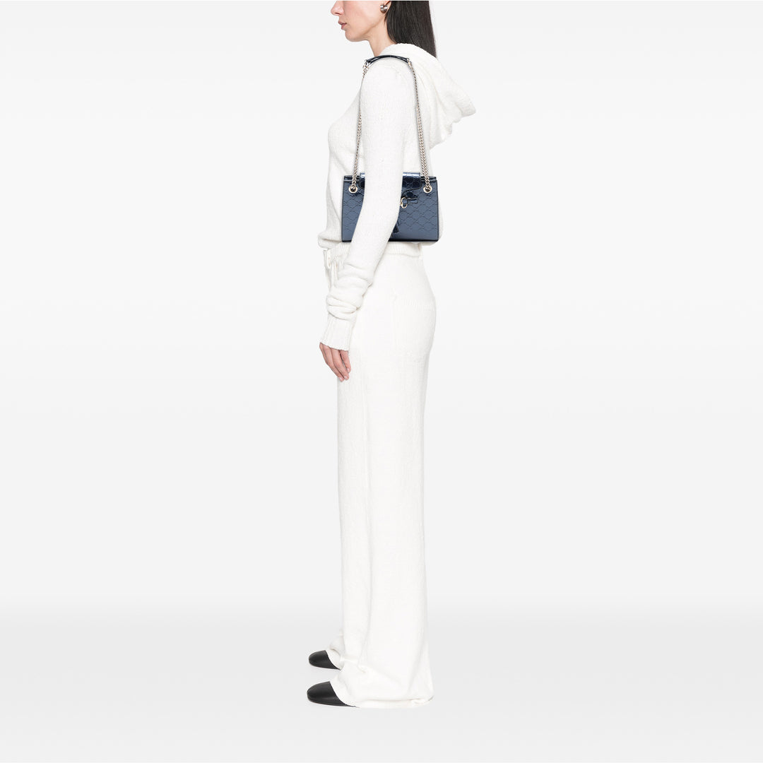 Chanel Small Matelassé Cuir de veau Korean Garden à rabat