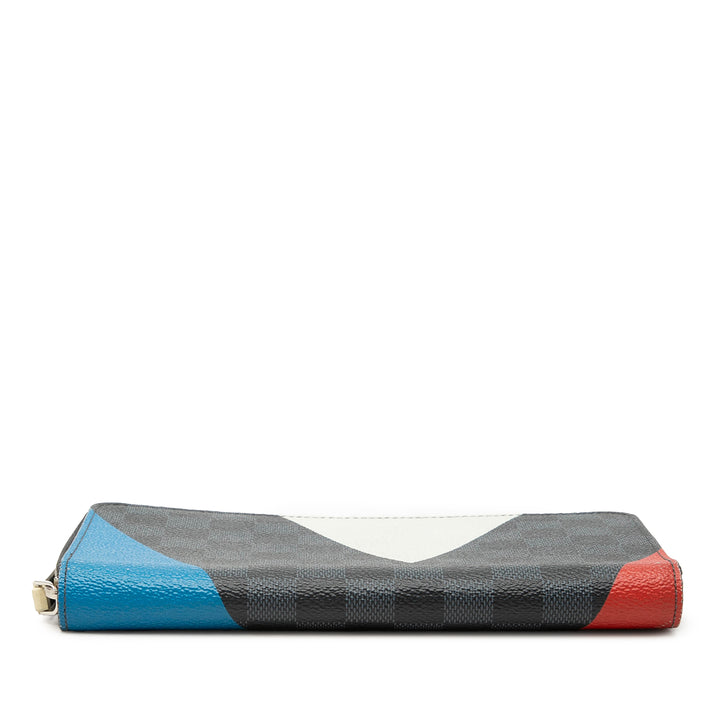 Louis Vuitton Damier Cobalt Americas Cup Regatta Zippy Portefeuille